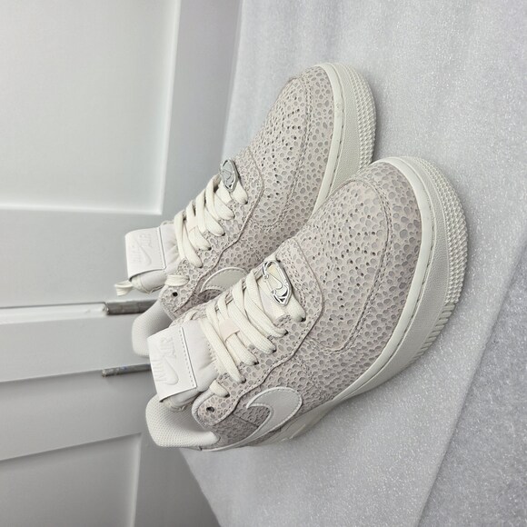 Nike Air Force 1 '07 Women's 'Phantom' Safari Print Pack Size 7.5 NWOT - Picture 2 of 13